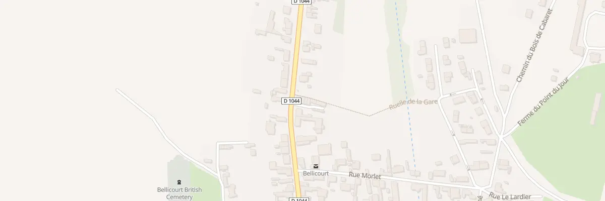 Plan du 3 Cité Séverin à Bellicourt