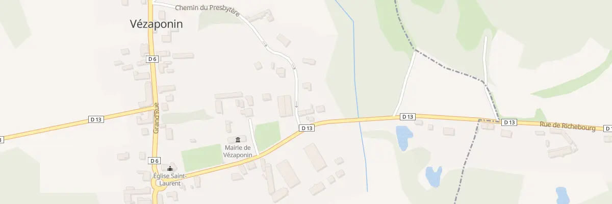 Plan du 3 Rte d’Epagny à Vézaponin