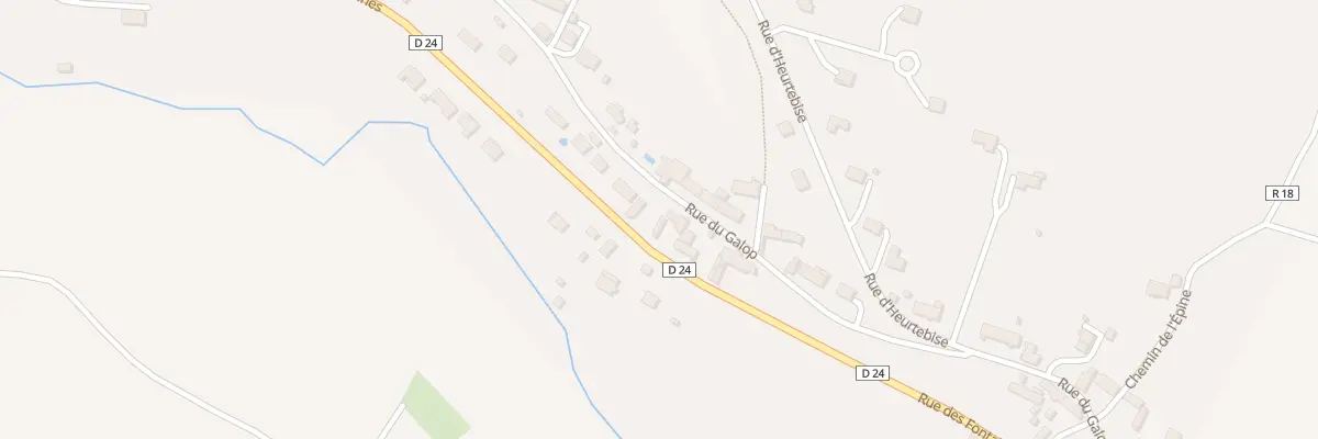 Plan du 9 Rue du Galop à Marsangy