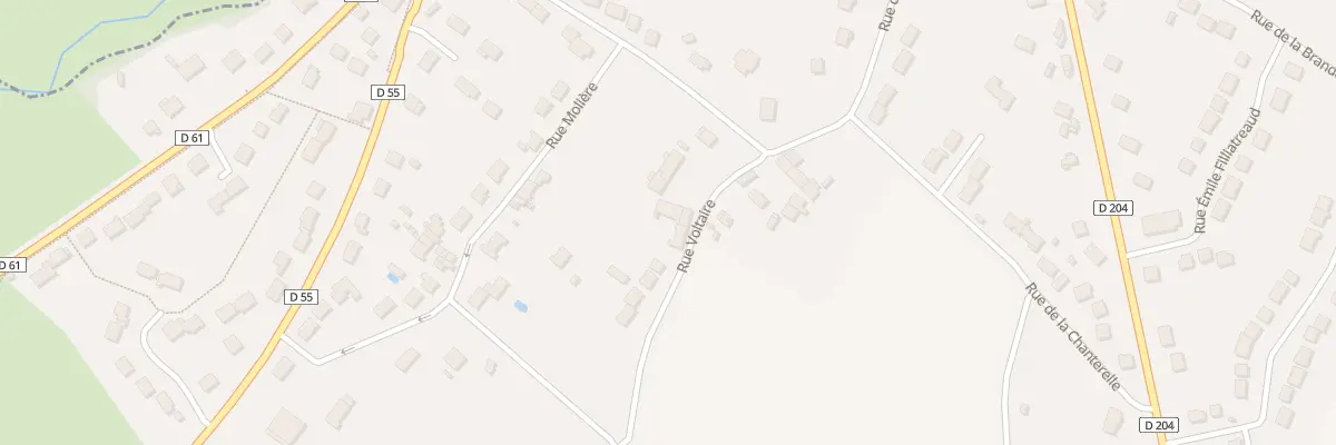 Plan du 8 Rue Voltaire à Rebais