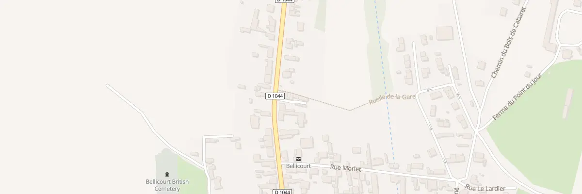 Plan du 7 Cité Séverin à Bellicourt