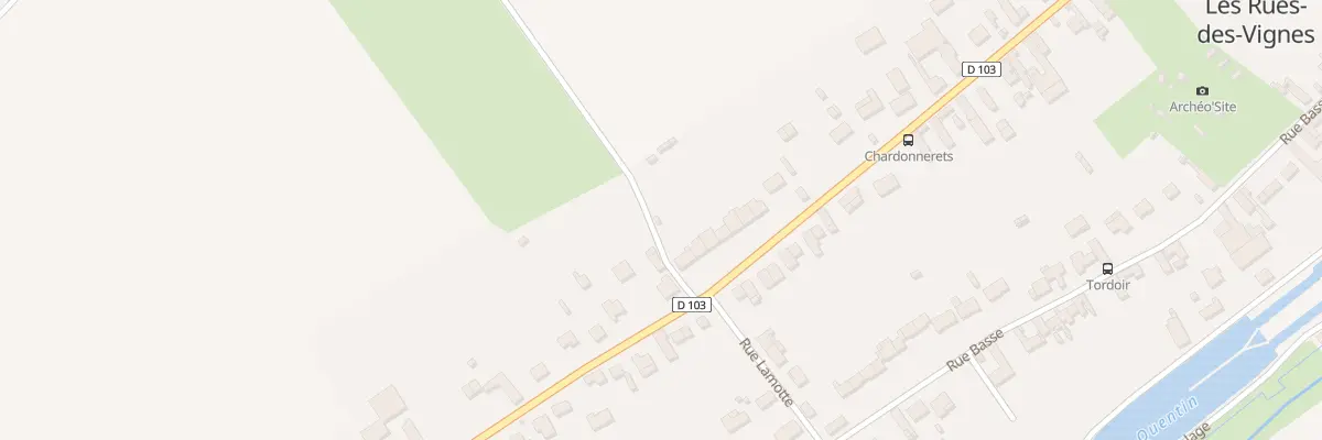 Plan du 1237 Rue Haute aux Rues-des-Vignes
