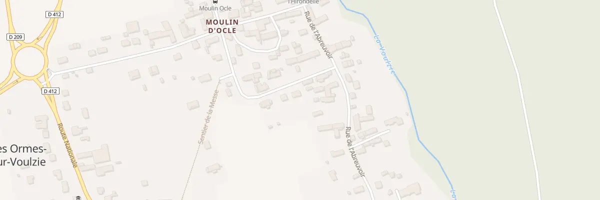 Plan du 5B Rue du Moulin d’Ocle aux Ormes-sur-Voulzie