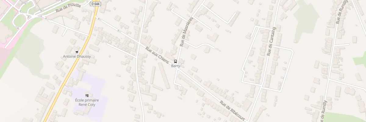 Plan du 103 Rue de Masnières à Cambrai