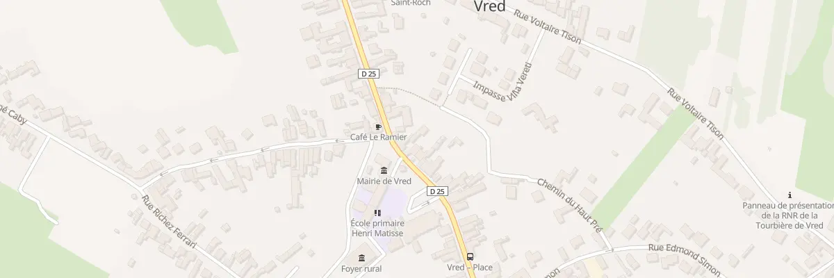 Plan du 554 Rue Suzanne Lanoy à Vred