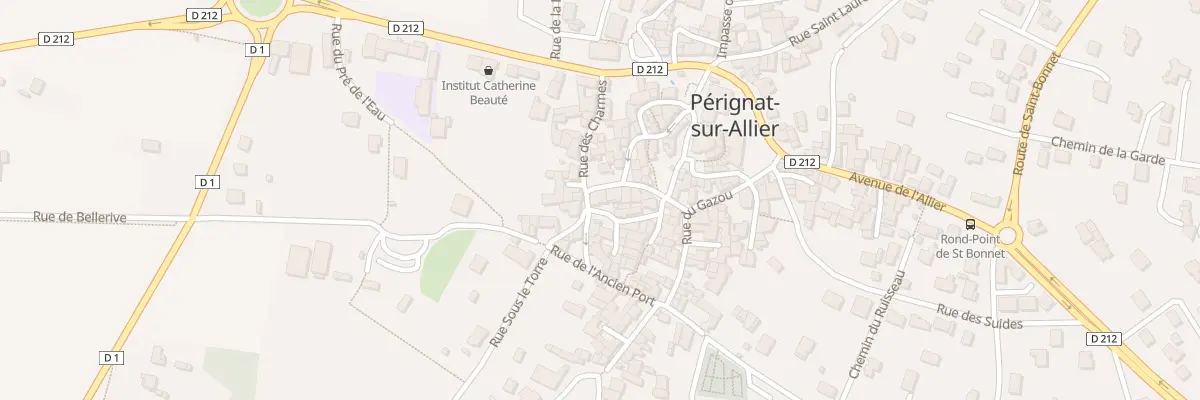 Plan du 10 Quartier du Torrail à Pérignat-sur-Allier