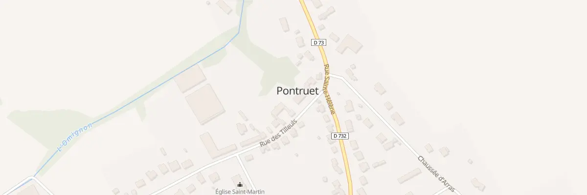 Plan du 8 Rue des Tilleuls à Pontruet