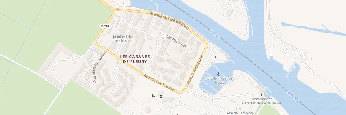 Plan du 20 Res les Fleurynes à Fleury
