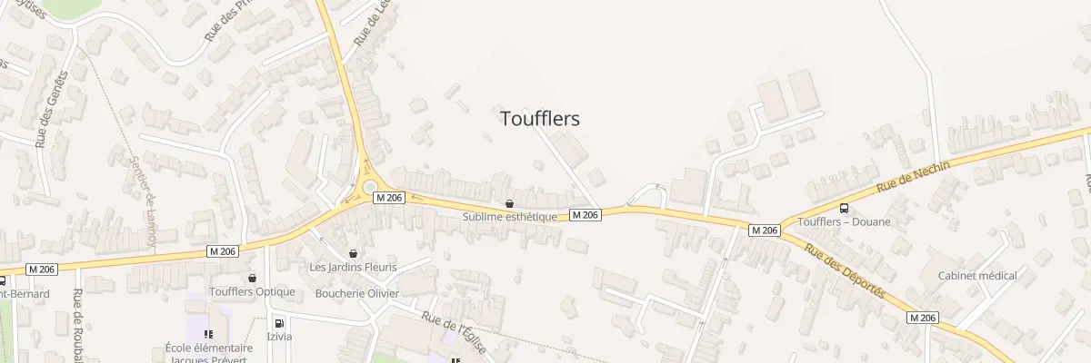Plan du 41 Rue des Déportés à Toufflers