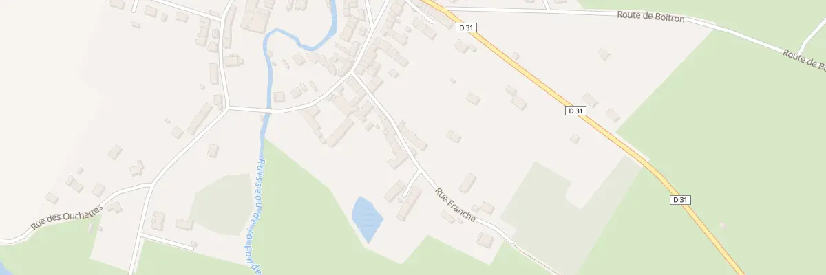 Plan du 97 Rue Franche à Orly-sur-Morin