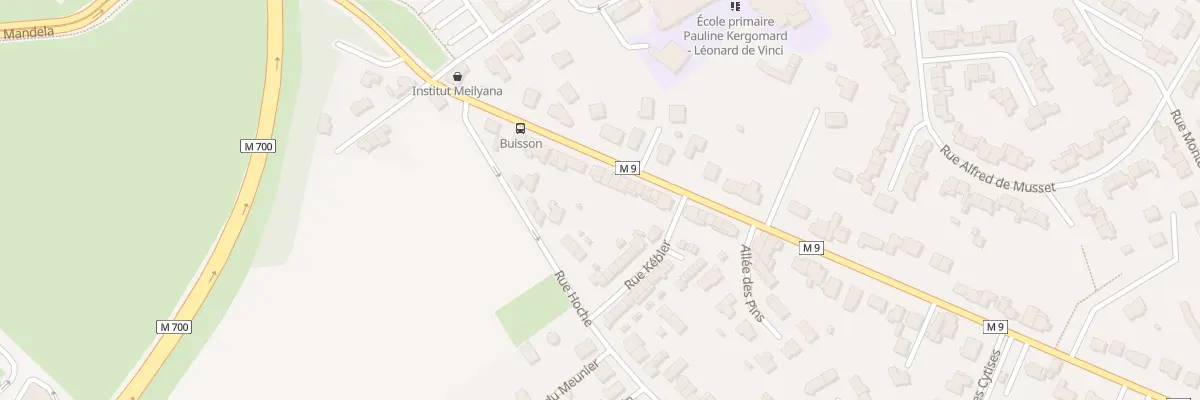 Plan du 75E Rue du Mal Leclerc à Leers