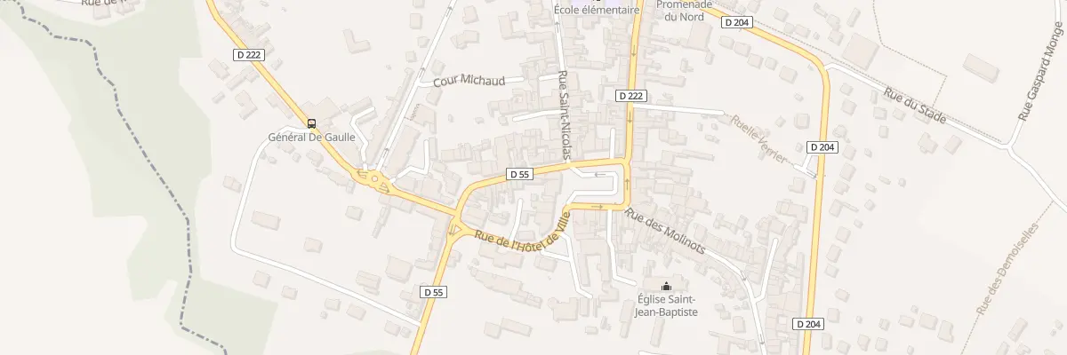 Plan du 3 Rue Saladine à Rebais