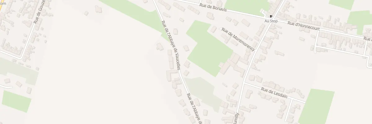 Plan du 155 Rue Abbaye de Vaucelles à Cambrai
