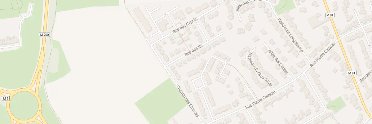 Plan du 4 Rue des Ifs à Leers