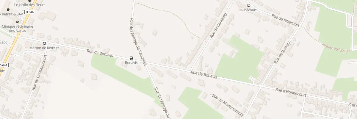 Plan du 64 Rue de Bonavis à Cambrai