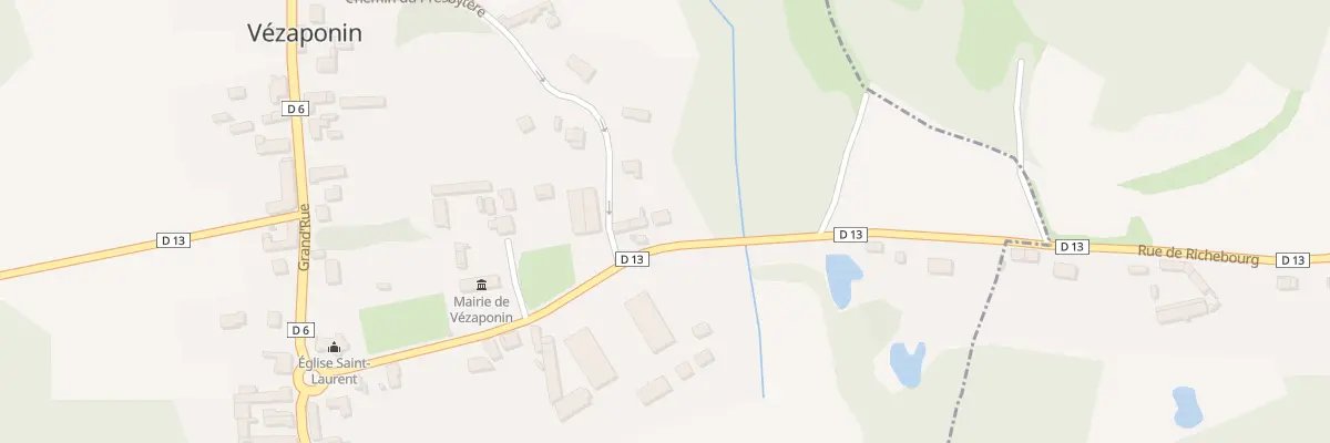 Plan du 5 Rte d’Epagny à Vézaponin