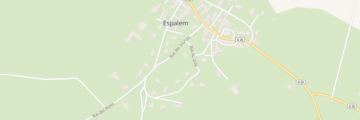 Plan du 2 Rue du Gray à Espalem