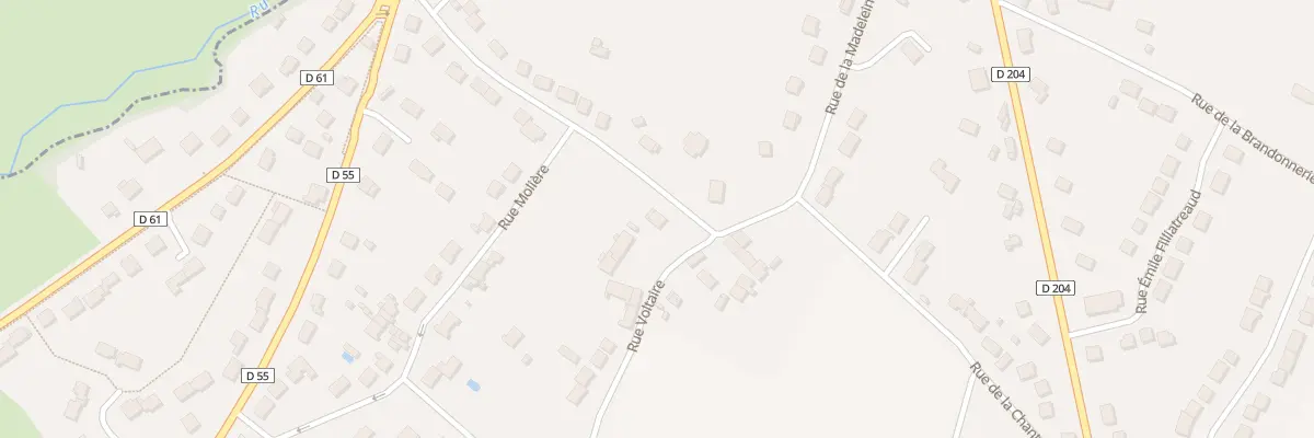 Plan du 27 Rue de la Madeleine à Rebais