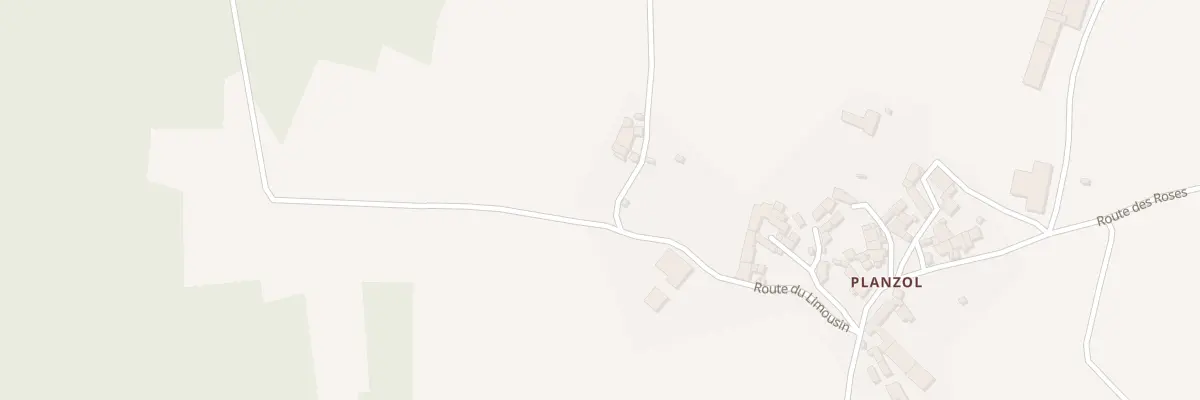 Plan du 5544 Planzol à Léotoing