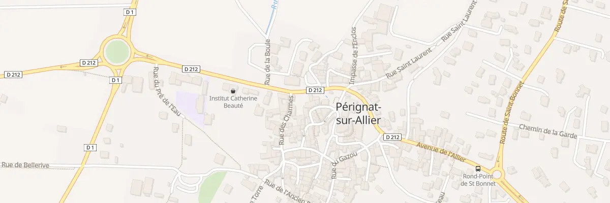 Plan du 30 Av de l’Allier à Pérignat-sur-Allier