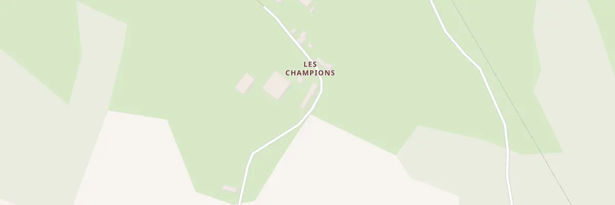 Plan du 138 Les Champions à Dracy