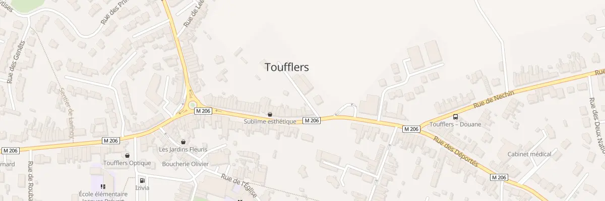 Plan du 49 Rue des Déportés à Toufflers