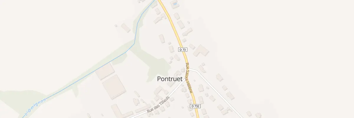 Plan du 21 Rue de Sainte-Héléne à Pontruet