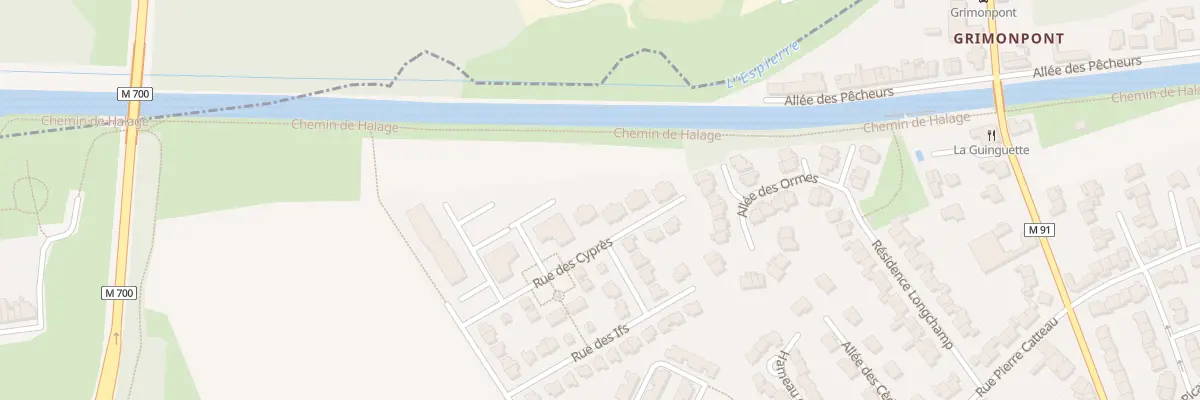 Plan du 9 Rue des Cyprès à Leers