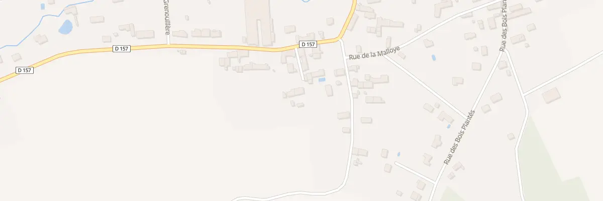 Plan du 6 Imp de la Metairie à Collemiers
