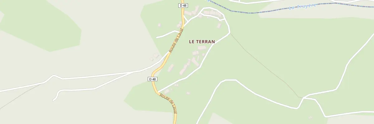 Plan du 5101 Le Terran à Val d’Arcomie