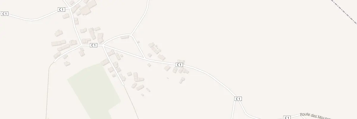 Plan du 7 Rte des Moutots à Cessy-les-Bois