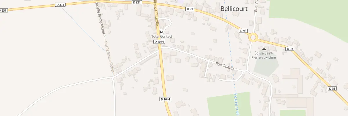 Plan du 4 Rue Guérin à Bellicourt
