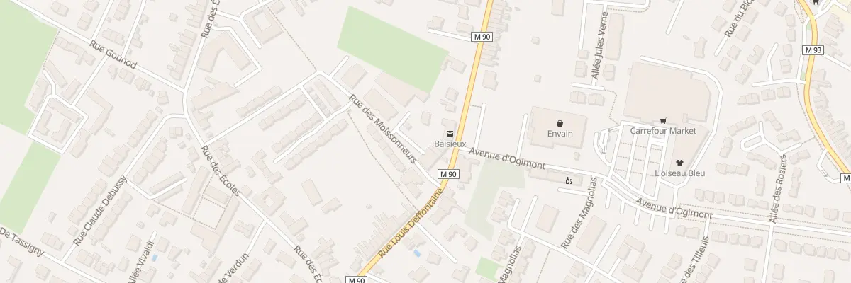 Plan du 79 Rue Louis Deffontaines à Baisieux