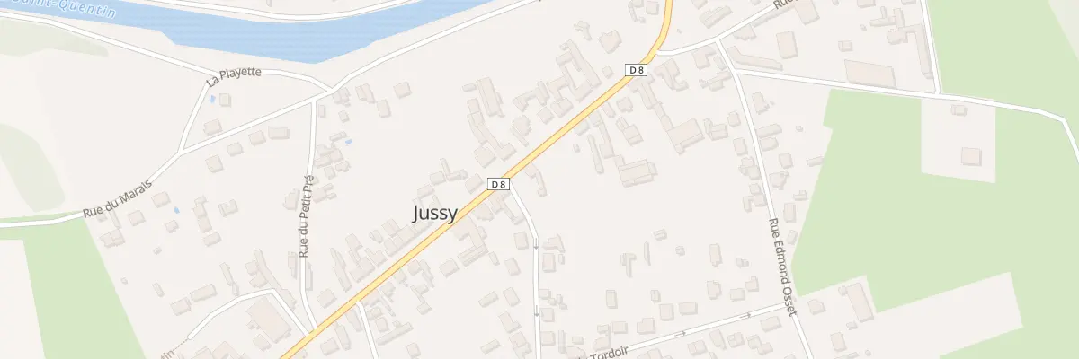 Plan du 34 Rue du 8 Mai 1945 à Jussy