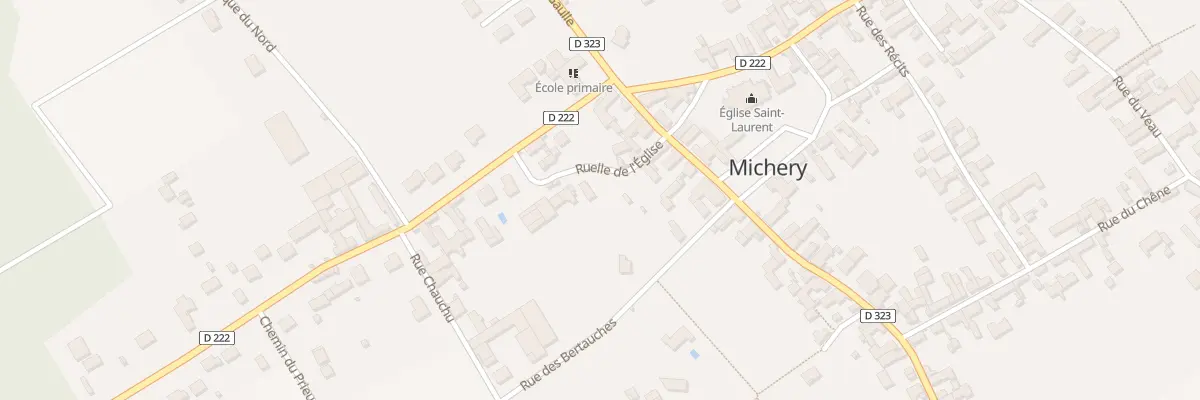 Plan du 4B Rle de l’Eglise à Michery