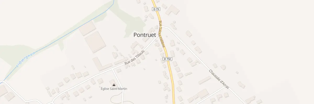Plan du 17 Rue de Sainte-Héléne à Pontruet