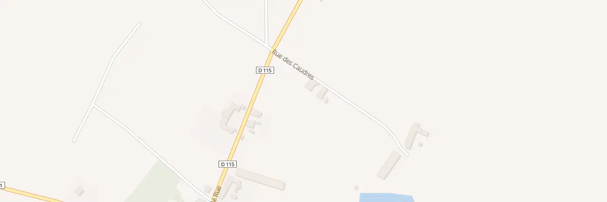 Plan du 3 Rue des Caudres à Montord