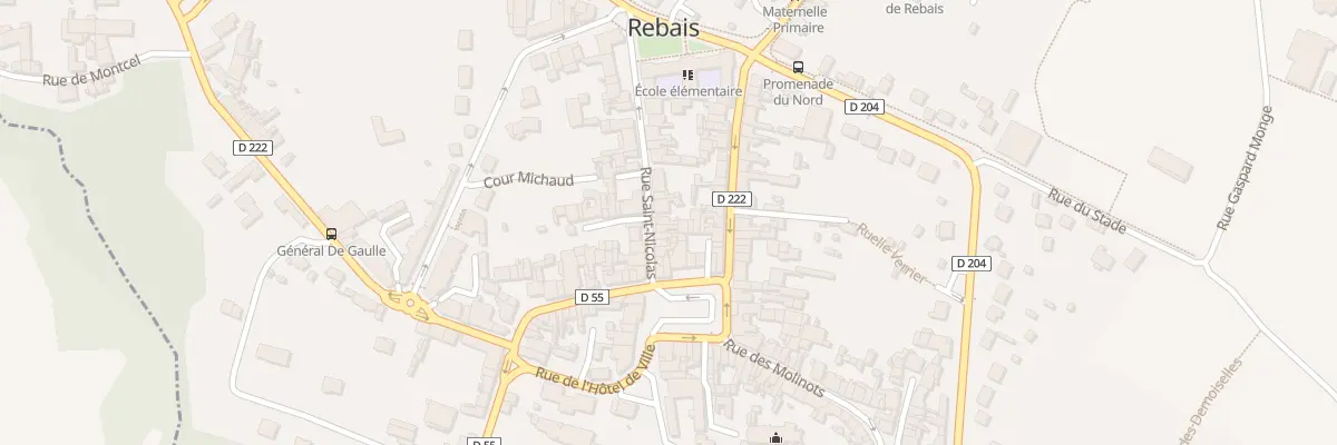 Plan du 12 Rue St Nicolas à Rebais