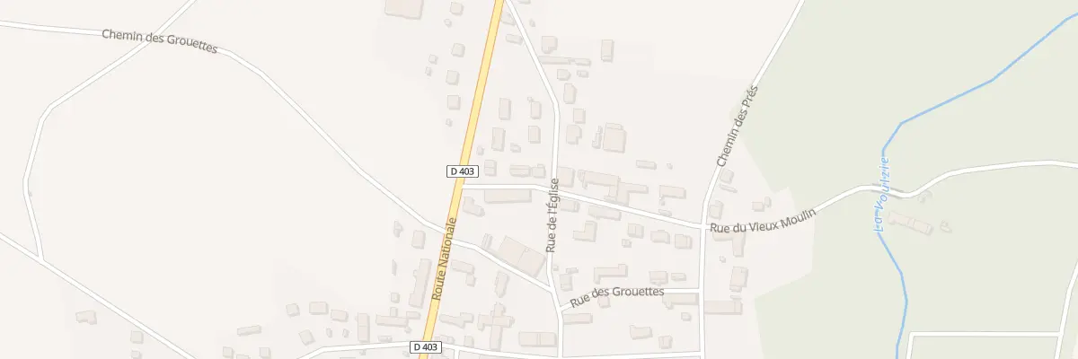 Plan du 13 Rue du Vieux Moulin à Jutigny