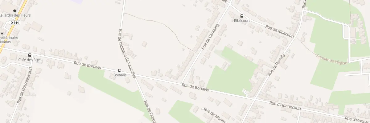 Plan du 94 Rue de Cantaing à Cambrai