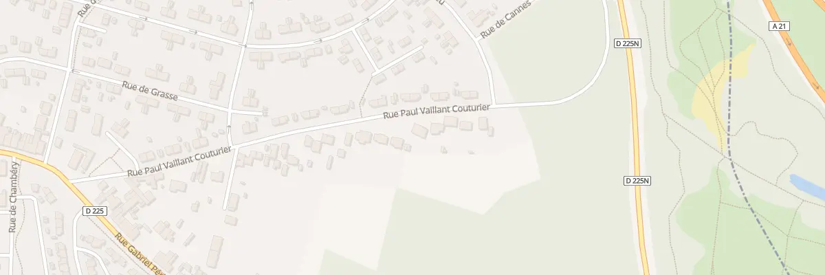 Plan du 32 Rue Vaillant Couturier à Pecquencourt