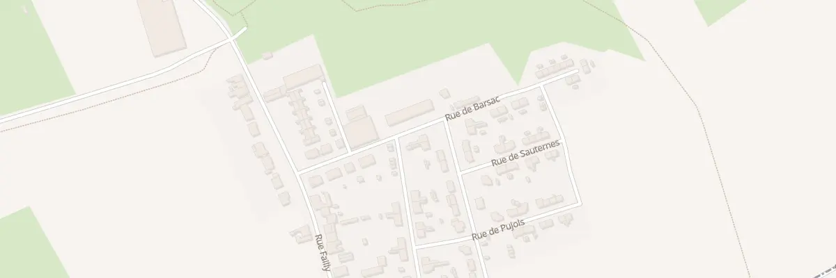 Plan du 61 Rue Sainte Marie à Auberchicourt