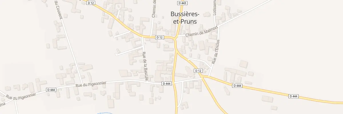 Plan du 19 Pl de l’Eglise à Bussières-et-Pruns