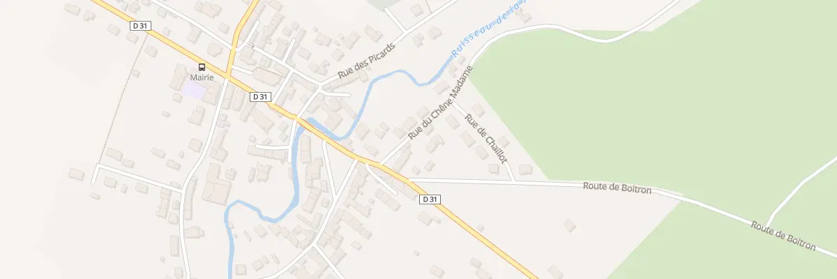 Plan du 38 Rue du Chene Madame à Orly-sur-Morin
