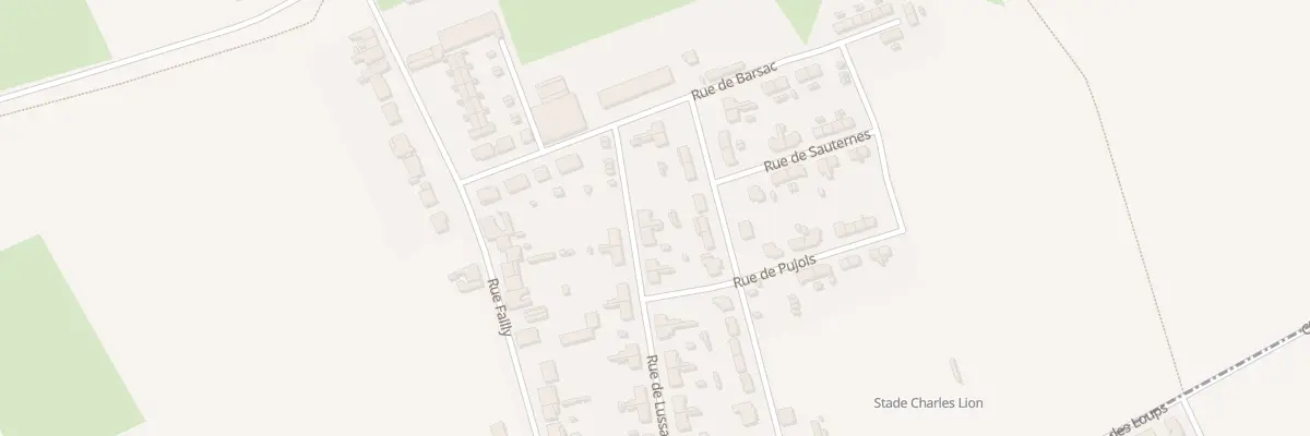 Plan du 36 Rue de Lussac à Auberchicourt