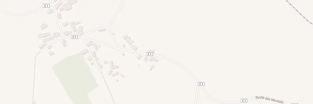 Plan du 9 Rte des Moutots à Donzy