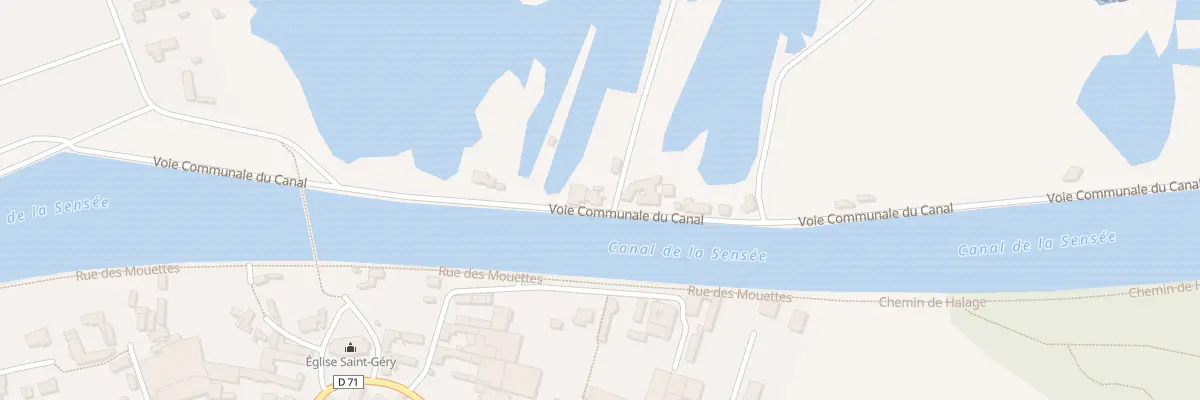 Plan du 5 Dig du Canal à Hem-Lenglet