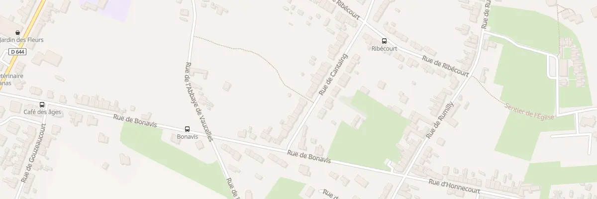 Plan du 88 Rue de Cantaing à Cambrai