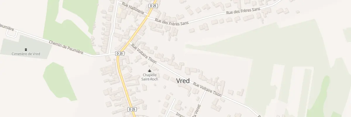 Plan du 127 Rue Voltaire Tison à Vred