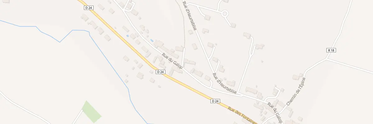 Plan du 26 Rue du Galop à Marsangy